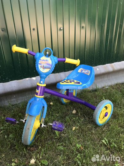 Детский трехколесный велосипед бу