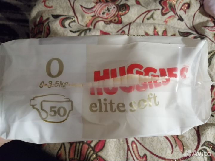Подгузники huggies elite soft 0