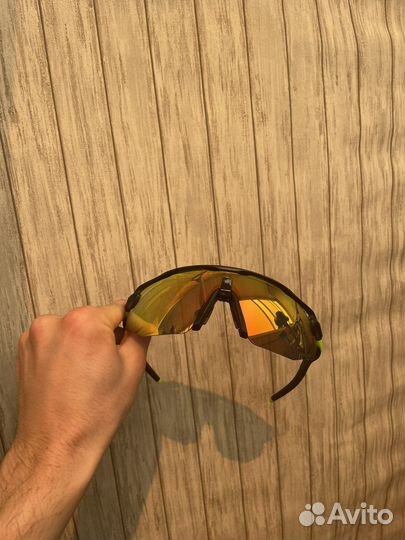 Очки Oakley Radar Ev Advancer Black/Lime