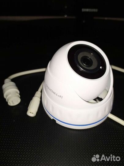 Камера видеонаблюдения купольная уличная