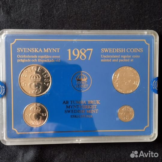 Наборы монет Швеция
