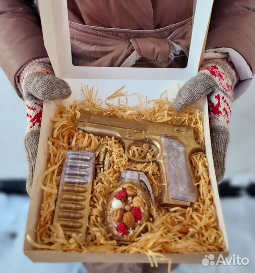 Шоколадные фигуры вкусные наборы на 23 февраля