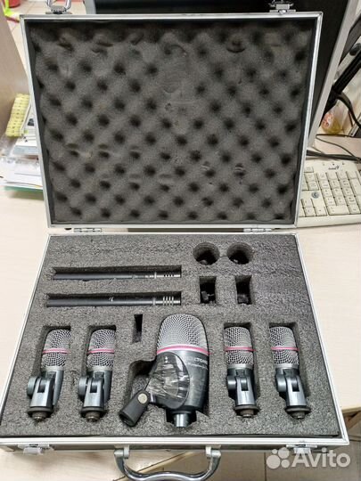 Набор из 7 микрофонов для барабанов Invotone