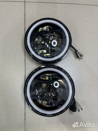 Диодные фары 7 дюймов