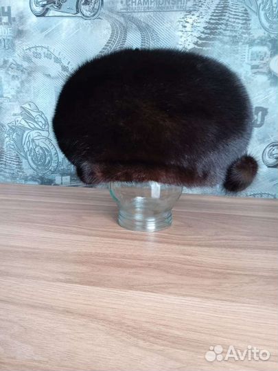 Шапка норковая женская бу