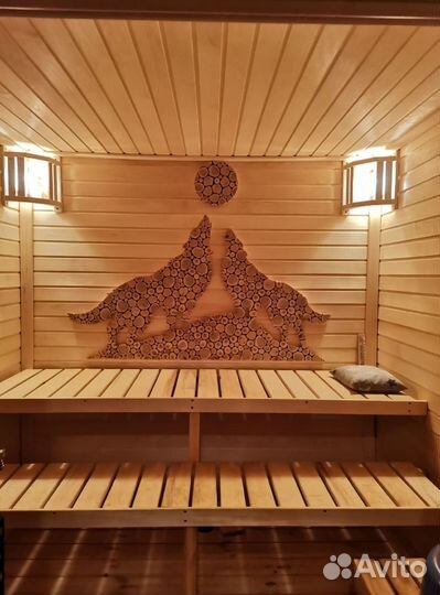 Баня каркасная