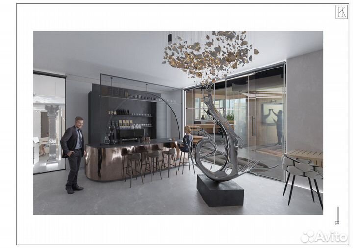 Разработка Дизайна интерьера 3д/чертежи