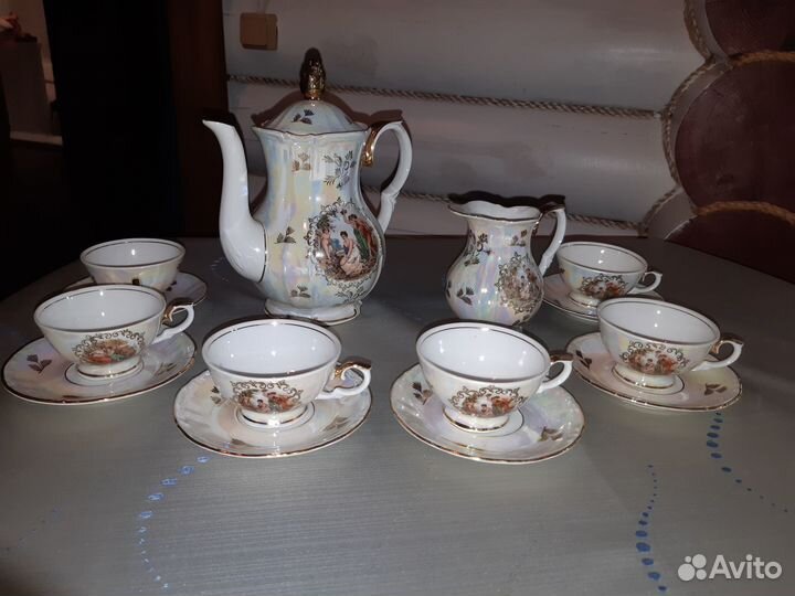 Кофейный сервиз гдр Мадонна Kahla