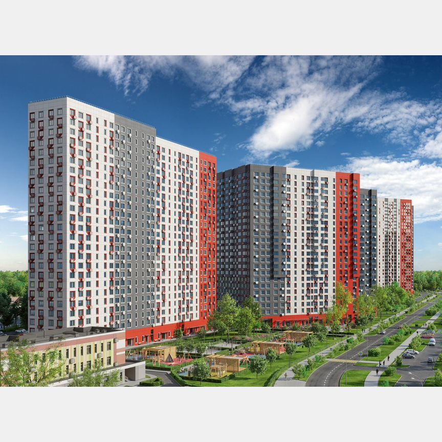 2-к. квартира, 48,8 м², 8/19 эт.