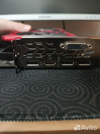 Видеокарта gtx 1060 6gb msi gaming x