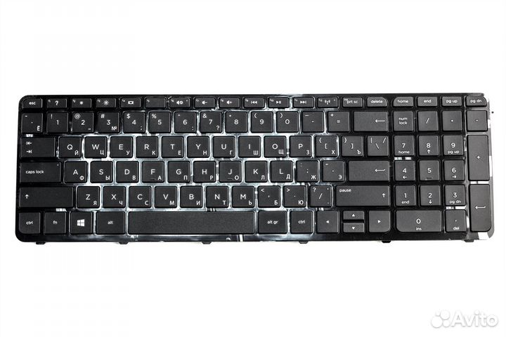 Клавиатура для HP 17 17-n 17-e c рамкой p/n: 7206