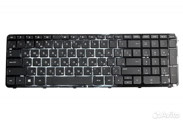 Клавиатура для HP 17 17-n 17-e c рамкой p/n: 7206