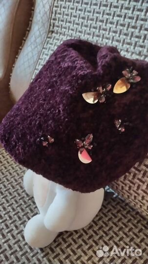 Шапка зимняя женская