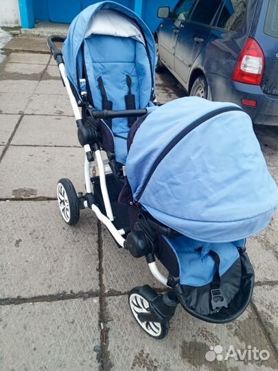 Коляска для двойни 2 в 1
