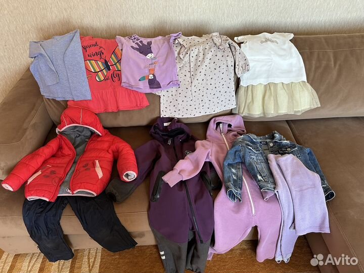Детские вещи пакетом для девочек 104