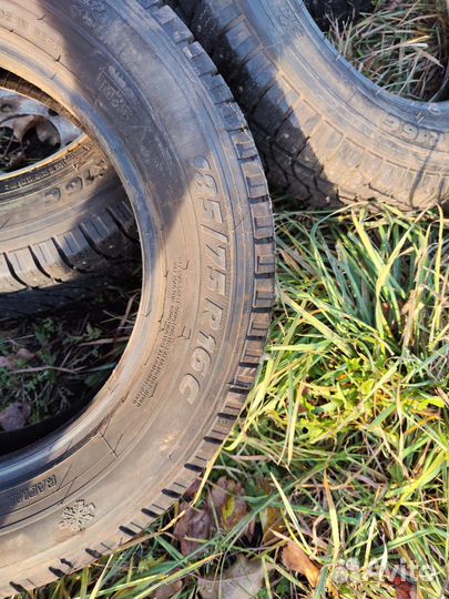 Зимняя шипованная резина на газель R16