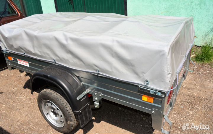 Прицеп сст-7132-2К самосвал тент 300мм