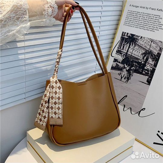 Сумка женская новая, коричневая