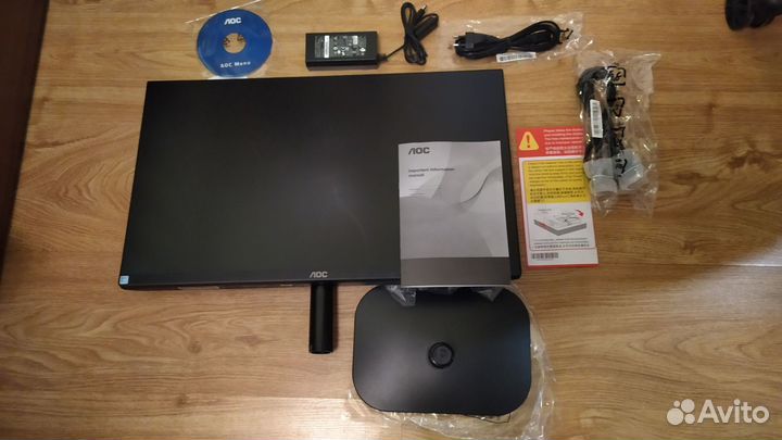 Монитор AOC 24B2XDA черный