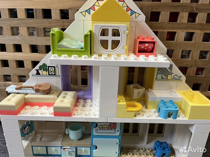 Lego duplo модульный дом 10929