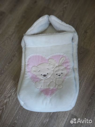 Зимний конверт в коляску