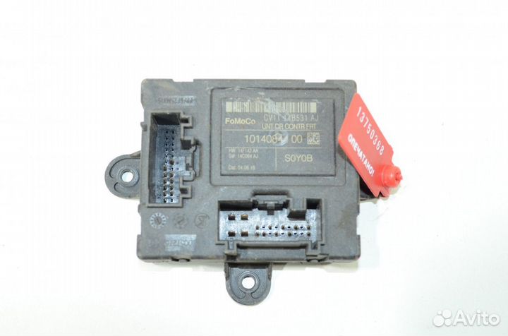 Блок управления двери передний левый Ford Fiesta