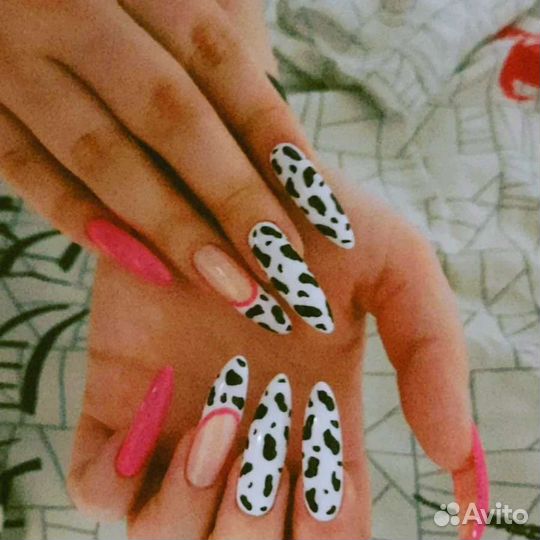 Маникюр, педикюр, наращивание ногтей с покрытием