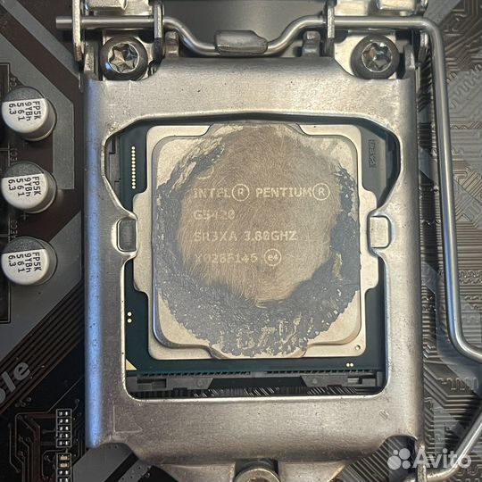 Материнская плата gigabyte h310m/ pentium g5420