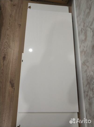 Фасады для кухни белый глянец новый