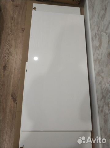 Фасады для кухни белый глянец новый