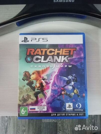 Игра ps5 Ratchet & Clank Rift Apart(Сквозь миры)