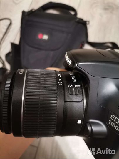 Зеркальный фотоаппарат canon 1100d