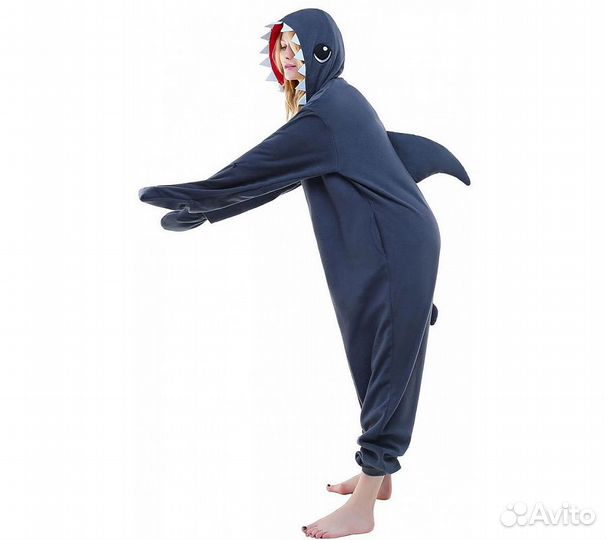 Кигуруми FunFur Тигровая Акула L