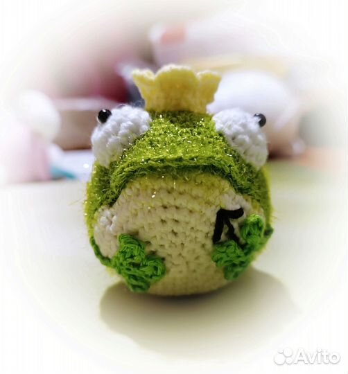 Вязаные брелоки, ручной работы