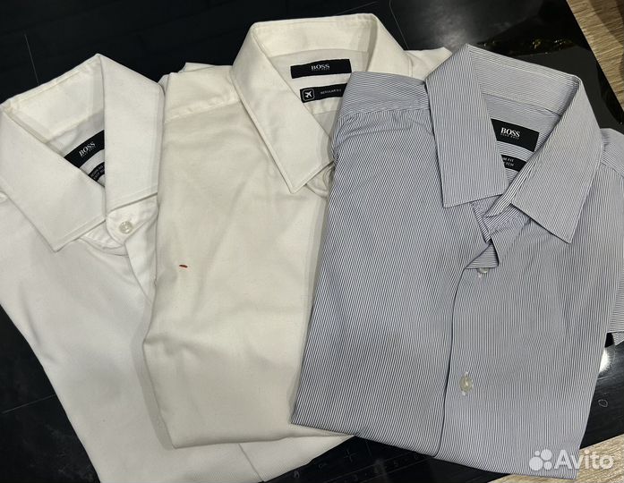 Оригинал 100%, рубашки hugo boss