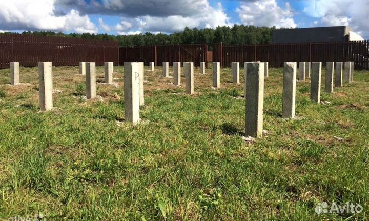 Фундамент на жб сваях под ключ / Жб сваи