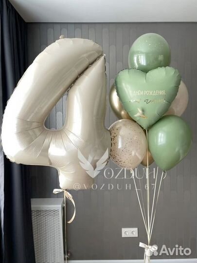 Воздушные шарики. Гелиевые шары на выписку