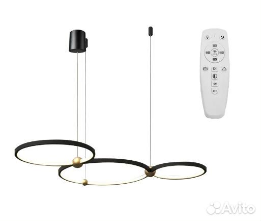Люстра вегас 20+40 с пультом