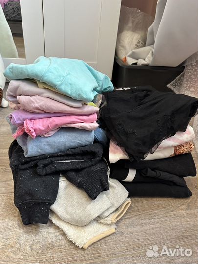 Пакет вещей на девочку 6-7л zara, nike, CK,mango