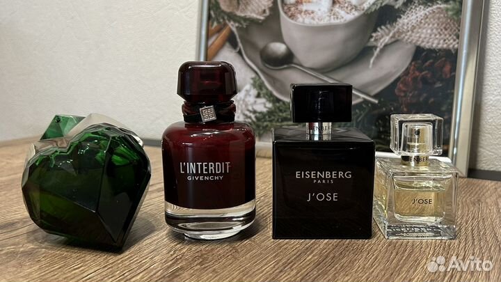 Распив Mugler, Givenchy, Eisenberg