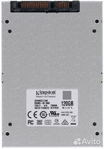 SSD накопитель Kingstone UV400 120GB