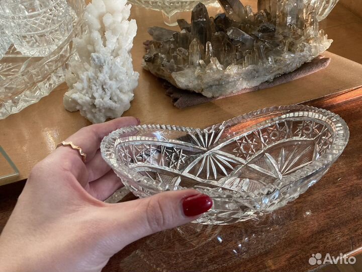 Хрустальное блюдо