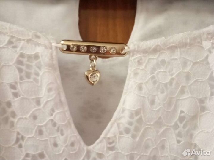 Блузка белая для девочек