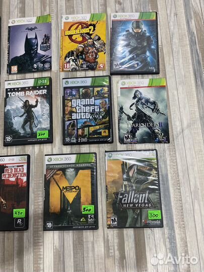 Диски на xbox 360