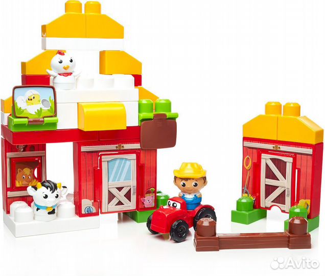 Mega bloks конструктор Ферма