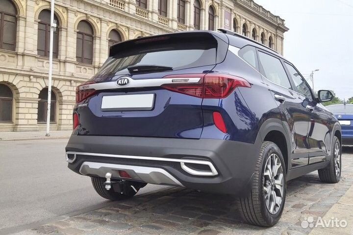 Фаркоп Kia Seltos 2020 - съемный квадрат
