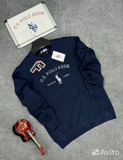 Свитшот us polo assn вышивка