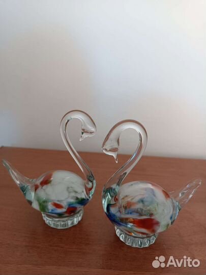 Лебеди хрустальные