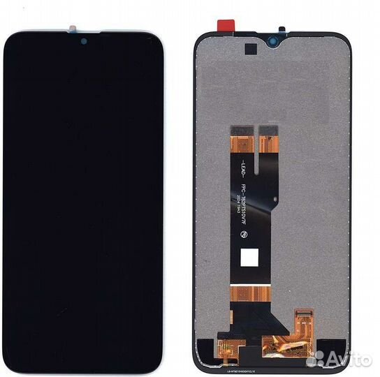 Дисплей для Nokia 2.3 (TA-1206) Черный - Оптима