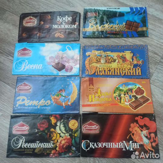 Обертки от шоколада